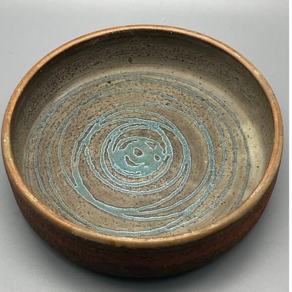 Thomas Hellström Ceramic Dish Nittsjö‎ Sweden MCM Vintage Nittsjo THO 5805 - Picture 2 of 10